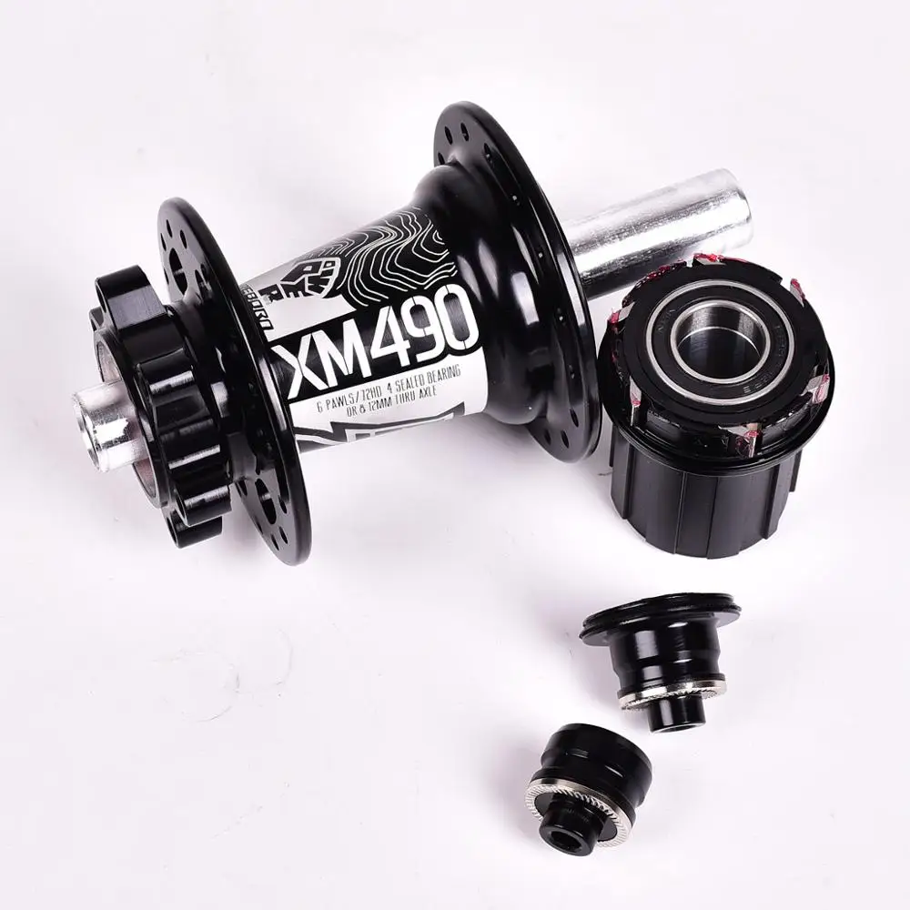 Koozer втулки MTB XM490 дисковый тормоз подшипник для горного велосипеда 10*135 мм 12*142