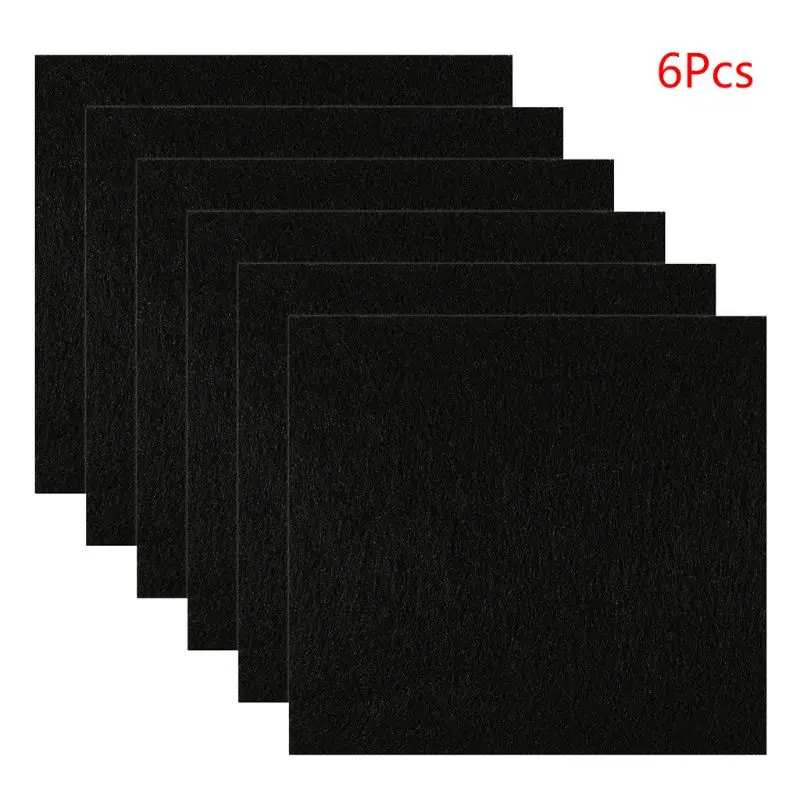 4/6 шт. переносная коробка для кошачьего туалета фильтр с активированным углем