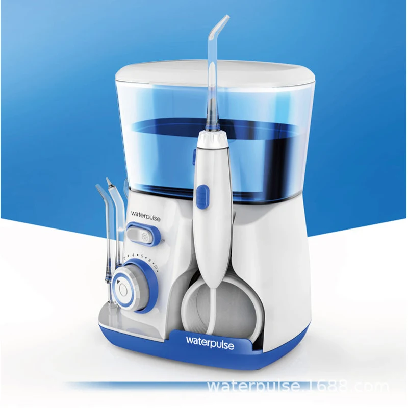 

Portable Electric Dental 5 Jet tips 800ML Water Tank Tooth Care Teeth Cleaner Toothbrush