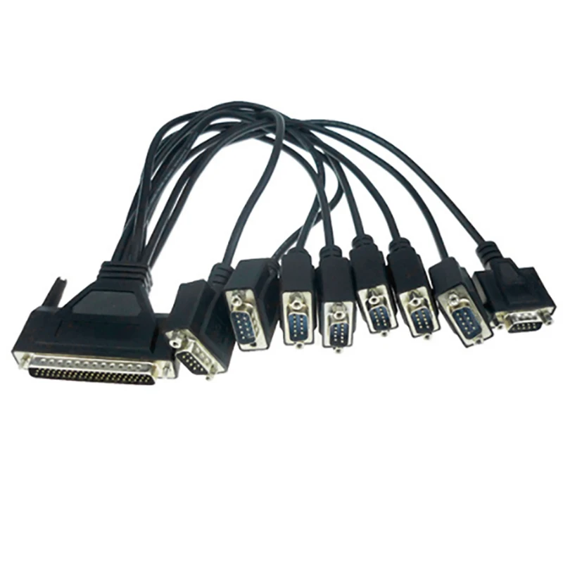 

RETYLY-PCI 8S RS232 Serial Port Card One for Eight Serial Industrial COM Port Expansion Card 16C1058PCI for PC