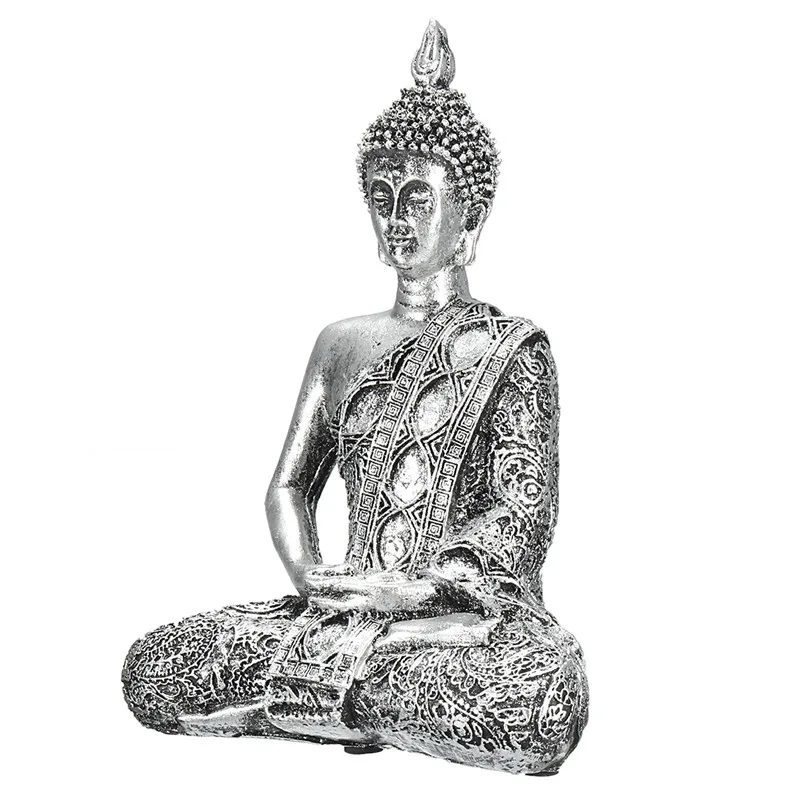Статуя Будды 17 см медитация Таиланд фэн шуй скульптура буддизм Статуэтка Будда