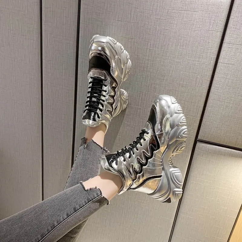 

Новинка 2020, зимние женские высокие кроссовки, женская теплая повседневная обувь, женская спортивная обувь на платформе