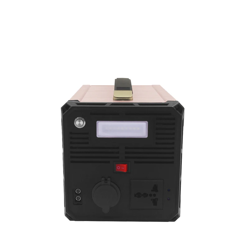

Portable 1kw Solar Power Station Battery Pack Solar Generator AC 110v/220v Solar power bank