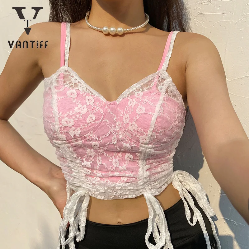 

Bodycon Топы готика, Харадзюку с застёжкой-молнией; Материал: топ с бретелькой через шею, Цвет в комплекте с фальш-вставкой шнурок розовый жилет ...