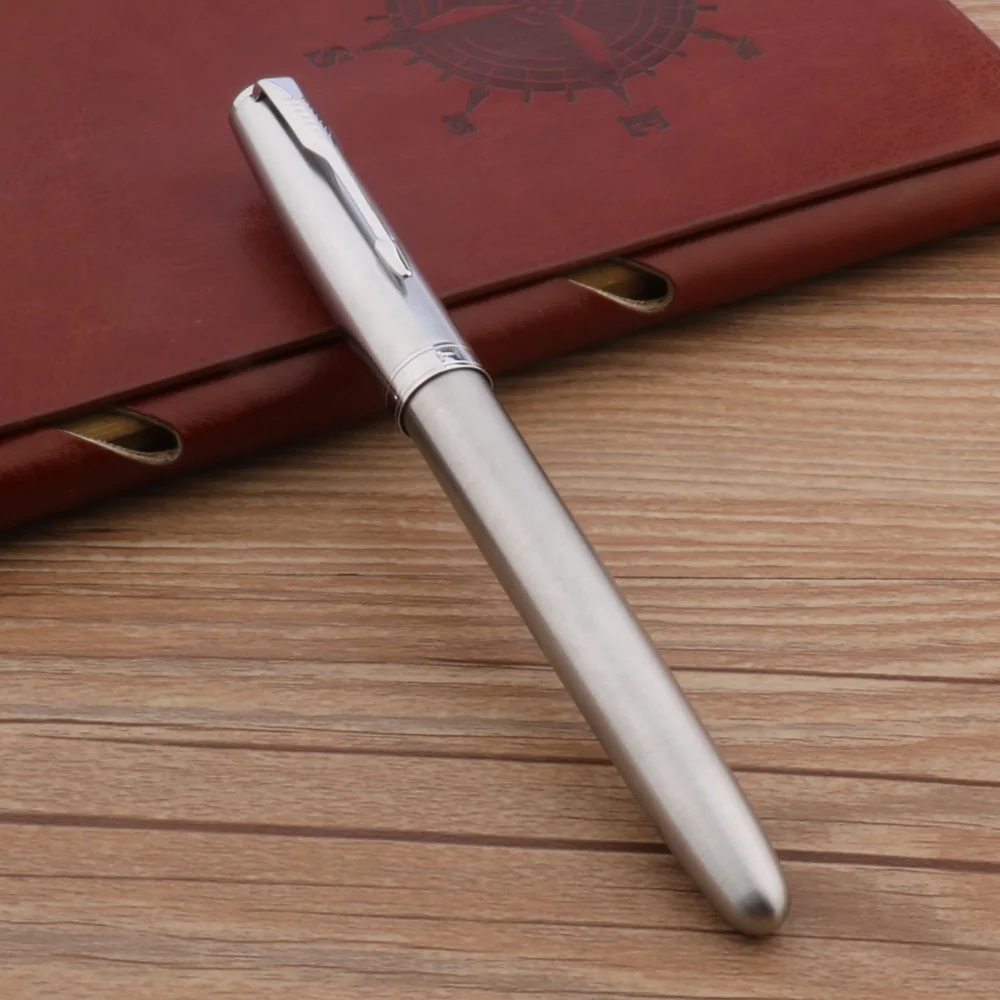 Перьевая ручка Jinhao 85 нержавеющая сталь | Канцтовары для офиса и дома