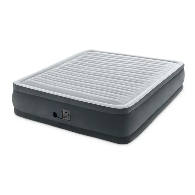 

18-inch Inflatable Elevated Premium Comfort Airbed w/ Built-In Pump, King