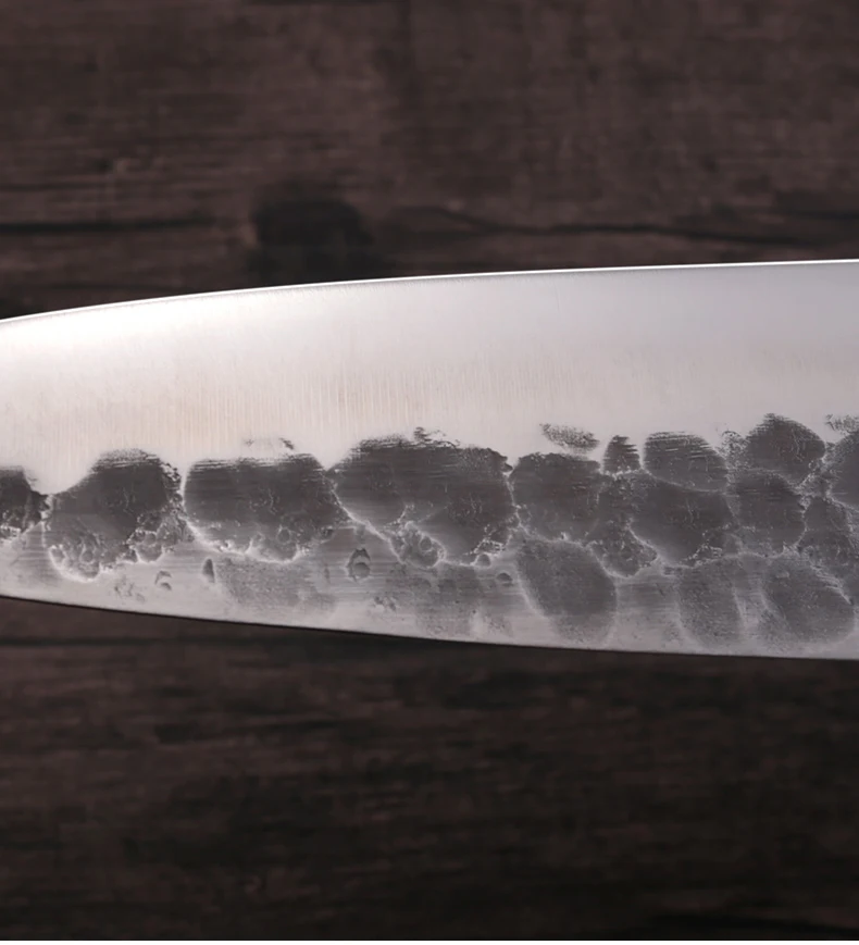 Фото Пластичный монтаж нож для тонкой нарезки японский резки Santoku Western шеф-повара Пластичный монтаж нож для тонкой нарезки японский резки Santoku Western шеф-повара