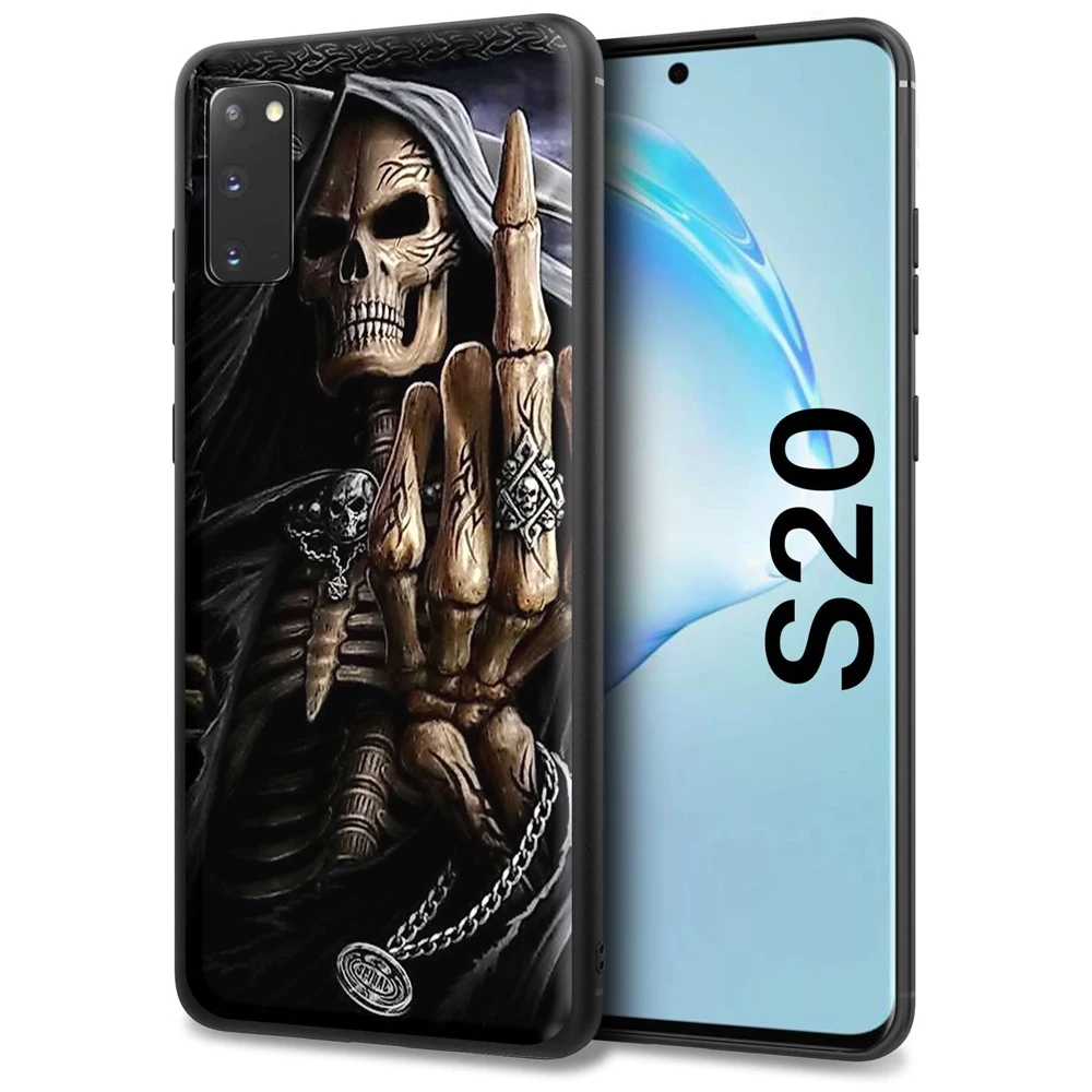 Чехол Grim Reaper Skull Skeleton для Samsung Galaxy A5 A6 A9 M11 M21 M31 S21 S21S S30 Plus Ultra M51 A02 A12 A32 A52 A72 F62 M62 |