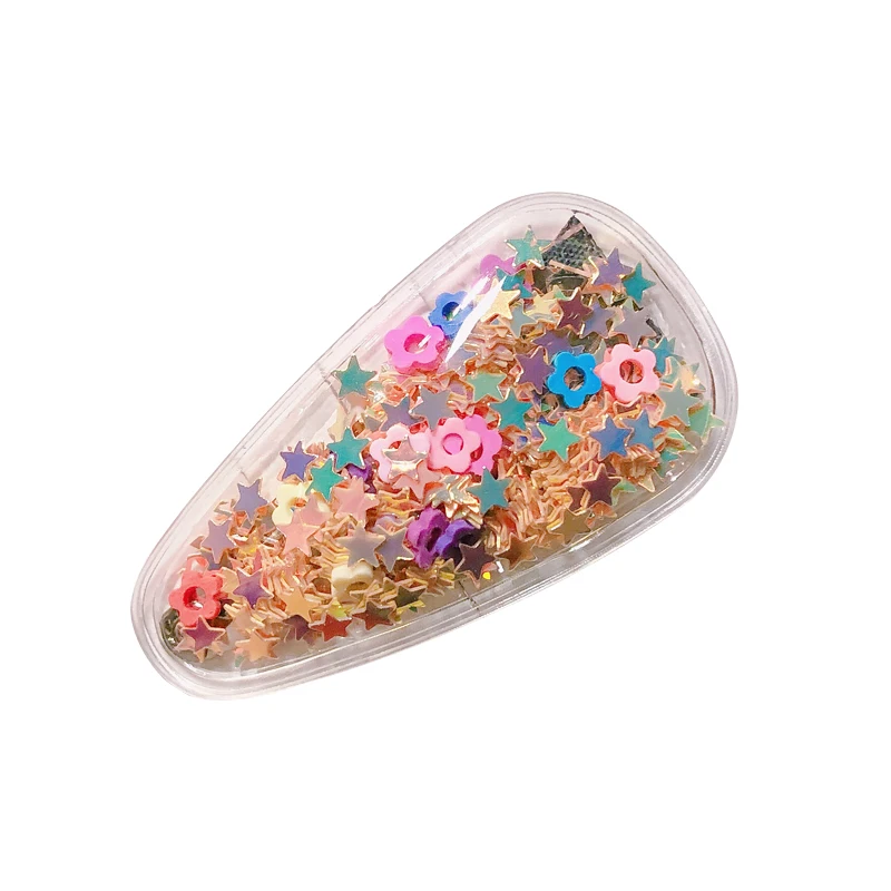 Корейский зыбучий песок BB заколка для волос девочек детские заколки украшение