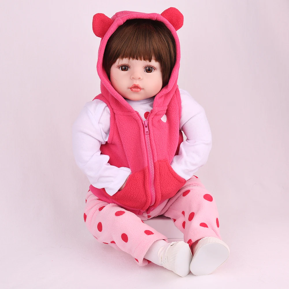 Boneca Куклы реборн игрушки NPKDOLL силиконовые reborn baby born кукла очаровательные реалистичные boneca reborn girl игрушки для детей