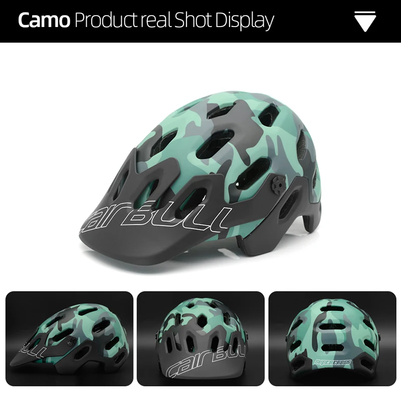 

Cairbull OFF-ROAD Cycling Helmet Casco Ciclismo PC+EPS Bicycle Super Mountain Helmet Safety MTB Bike Helmets Casque Velo BMX