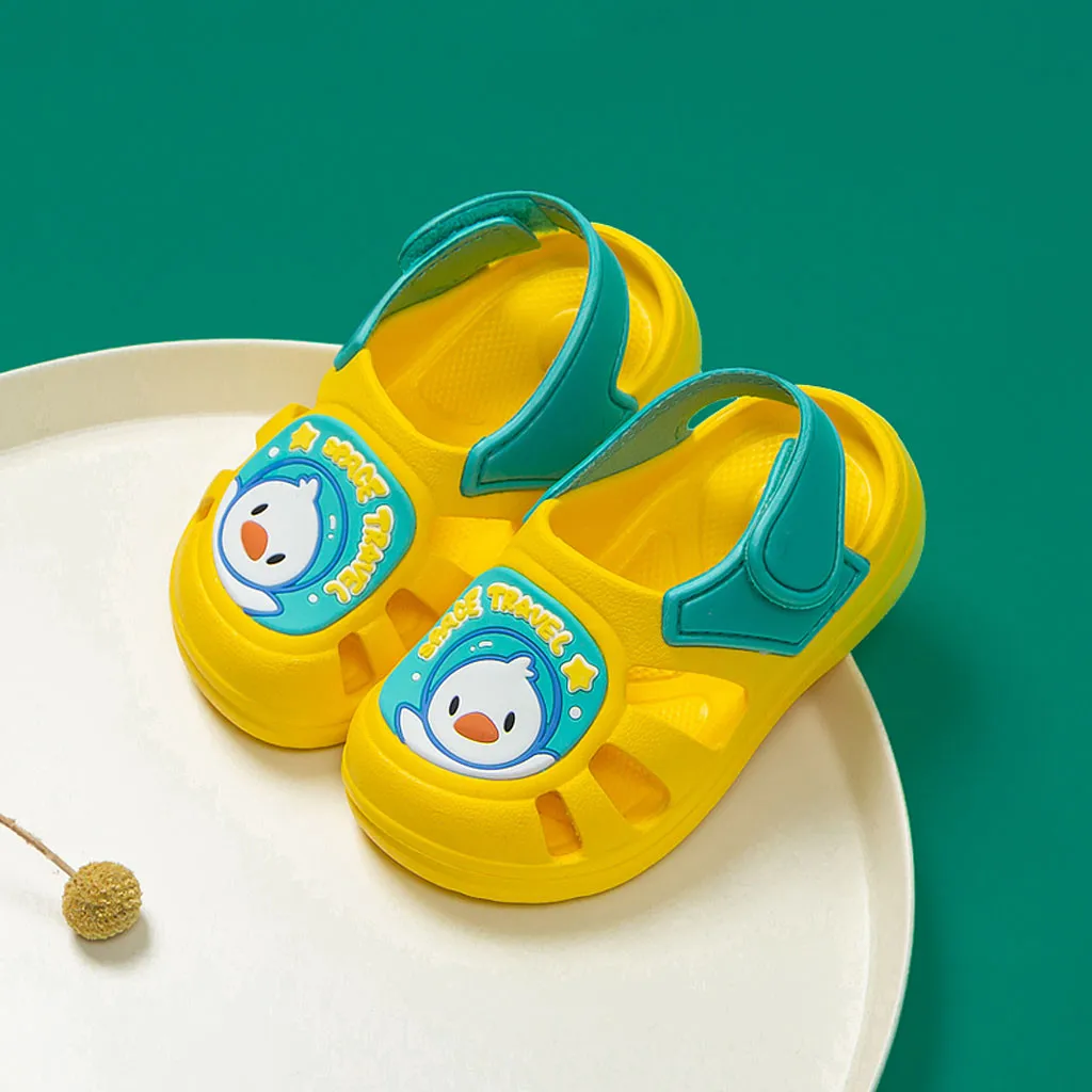 

JAYCOSIN Children Kids Shoes Boys Girls Closed Toe Summer Beach Sandals Shoes Sneakers