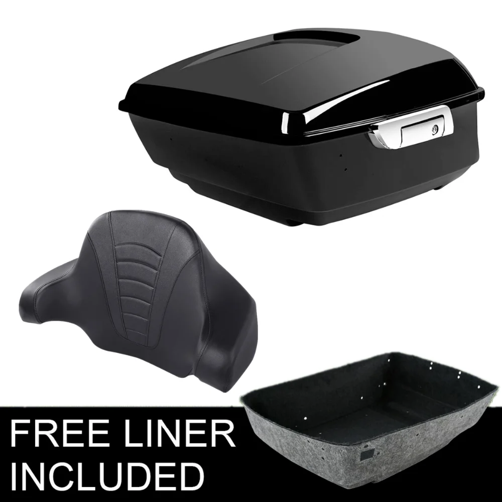 Подкладка для спинки багажника мотоцикла King Pack Harley Tour Pak Touring Road Street скользящий