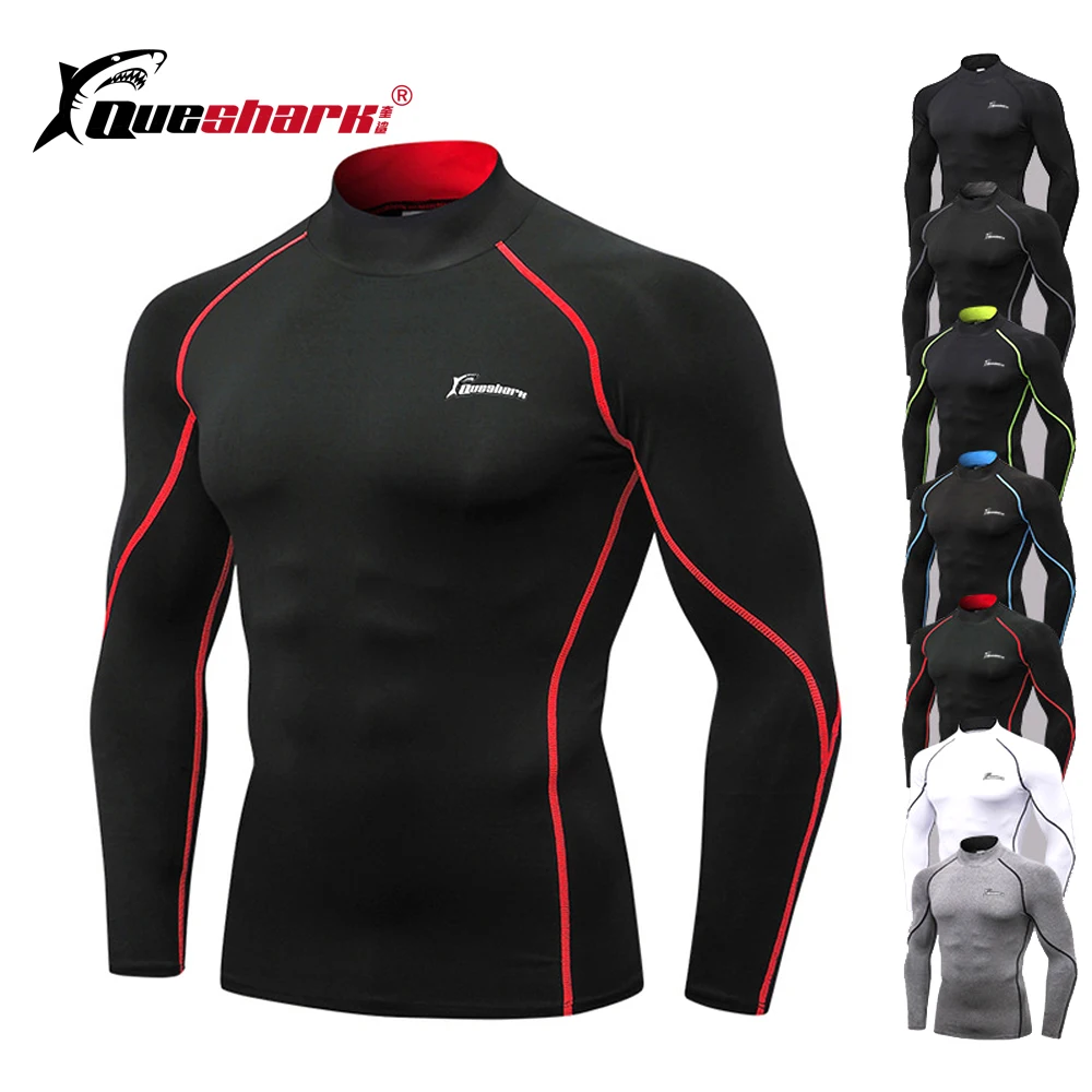 Профессиональный Для мужчин тренинга с длинным рукавом рубашки для мальчиков