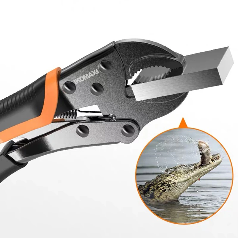 1 шт. фиксирующие плоскогубцы с изогнутыми зажимами регулируемые C стандартные