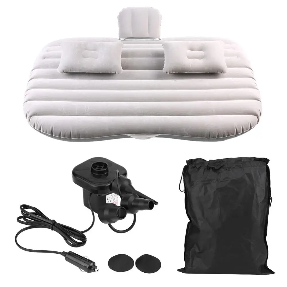 

Oversea Car Inflatable Bed Back Travel Camping Inflatable Sofa Cushion Car Accessories Seat Mattress Airbed for Rest Sleep