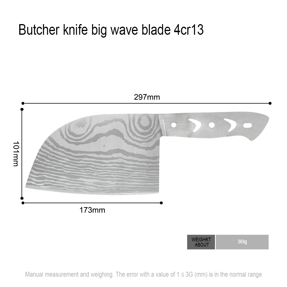 Нож мясника 7cr17 из нержавеющей стали нож ручной работы плакированной сделай сам