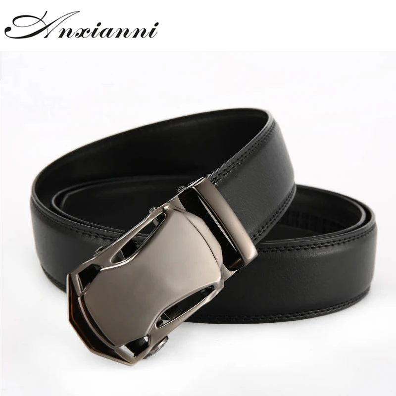 New high quality cow genuine leather belts for men strap automatic buckle Riemen Ceinture Ceintures Homme Cinto Masculino