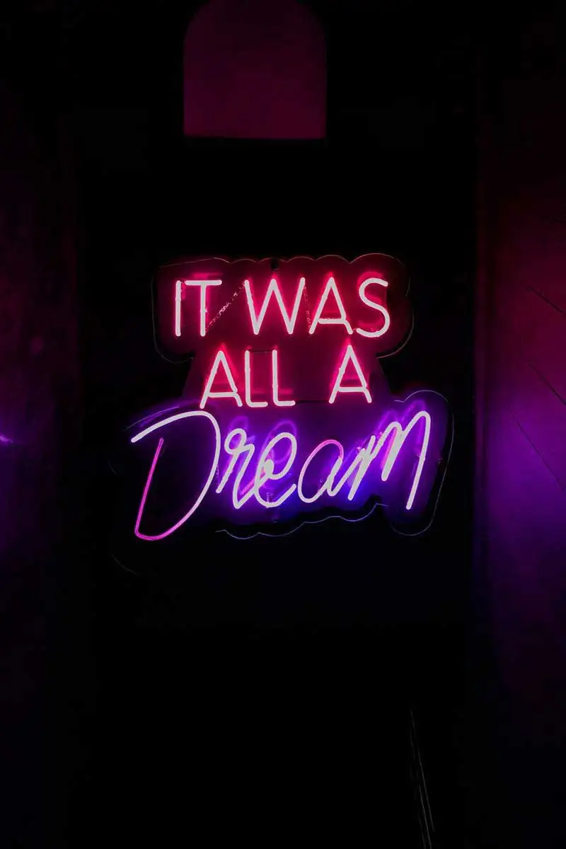 

Винтажная металлическая вывеска It Was A Dream, жестяные таблички, Настенный декор, неоновая вывеска в стиле ретро для дома, клуба, мужской пещеры,...