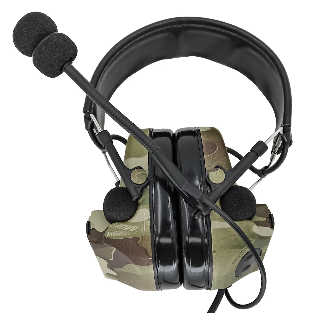

PELTR COMTAC II Tactical Headset Airsoft Noise Reduction Earmuffs Electronic Ear Protection Pickup and Noise Reduction Headphone