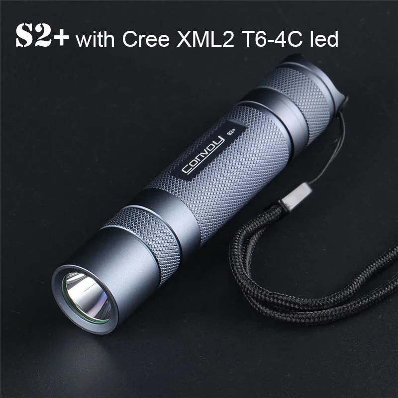 Светодиодный вспышка светильник колонна S2 + Cree XML2 T6 4C 7135x8 серый Фонари