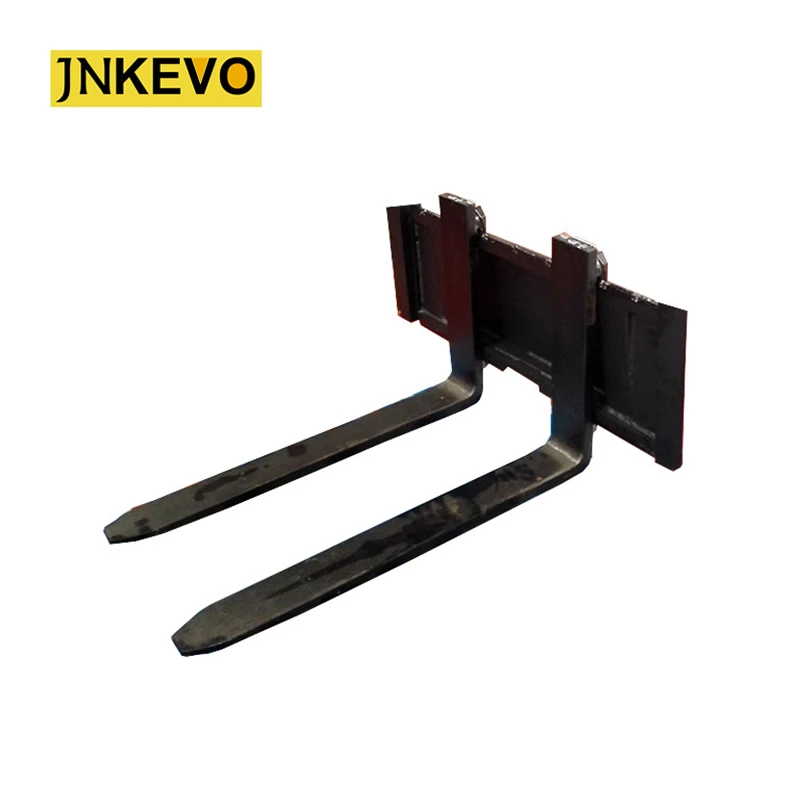 CE одобренный небольшой погрузчик с бортовым поворотом вилкой для