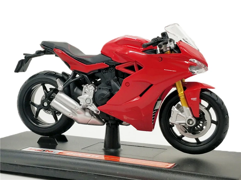 Maisto 1:18 Ducati 1199 Hypermotard 1098S скремблер supersport s 848 Monster 1200S Deacast мотоцикл уличный велосипед - Цвет: Supersports