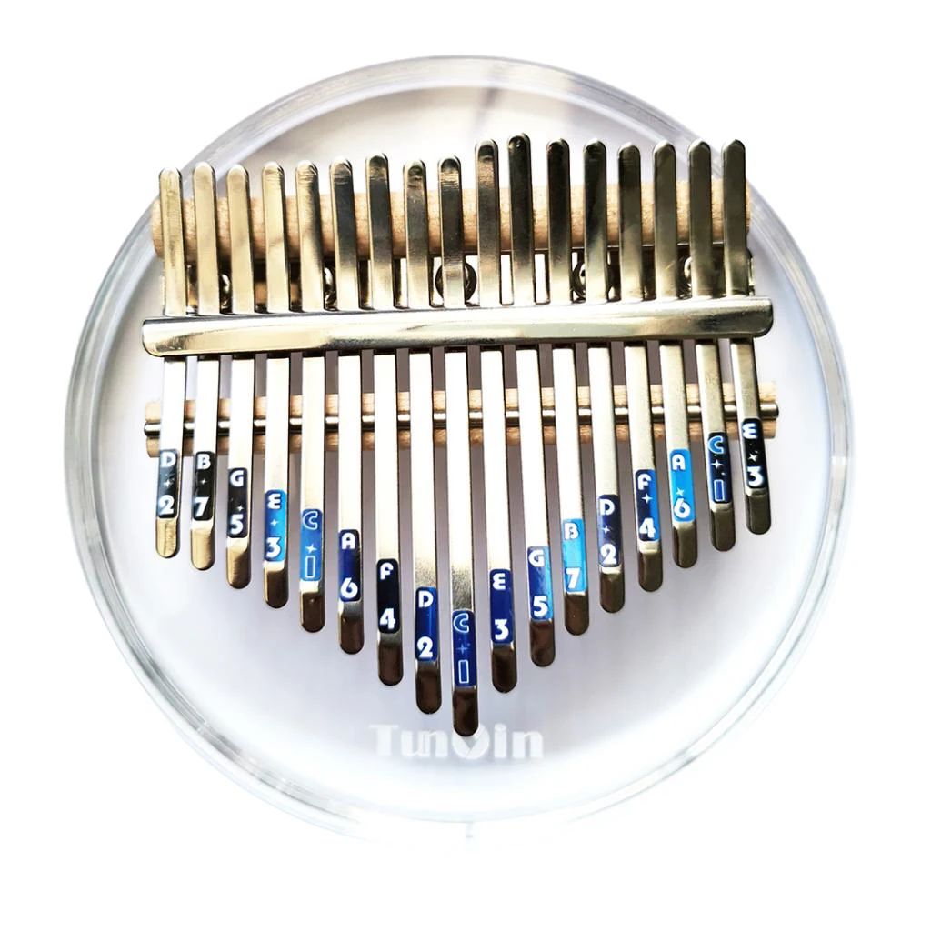 

Acylic 17 Keys African Musical Instrument Kalimba Thumb Piano