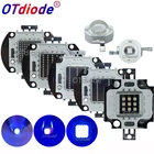 Фиолетовые светодиодные ультрафиолетовые лампы, чипы для ламп, 100 нм, 3 Вт, 5 Вт, 10 Вт, 20 Вт, 30 Вт, 50 Вт, Вт, высокомощный свет