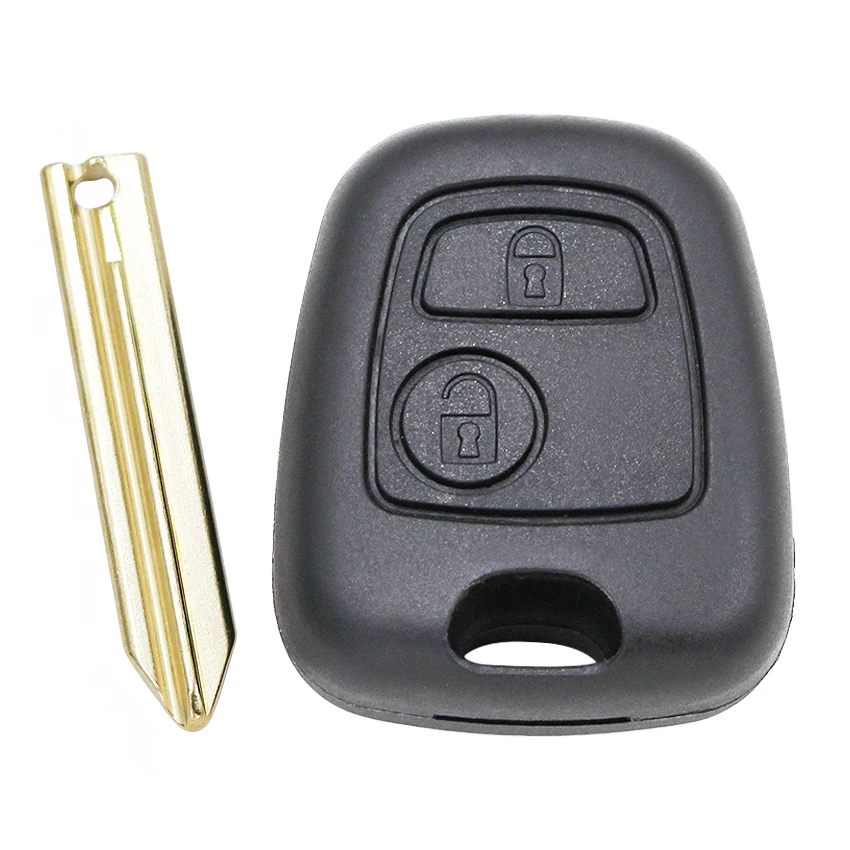 Чехол для ключа с 2 кнопками и дистанционным управлением умный чехол телефона Fob