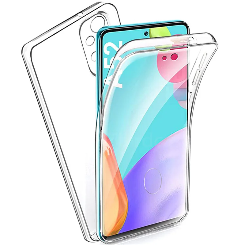 Чехол для телефона с защитой 360 градусов Samsung Galaxy A52s 4G A52 5G 2 в 1 жесткая задняя