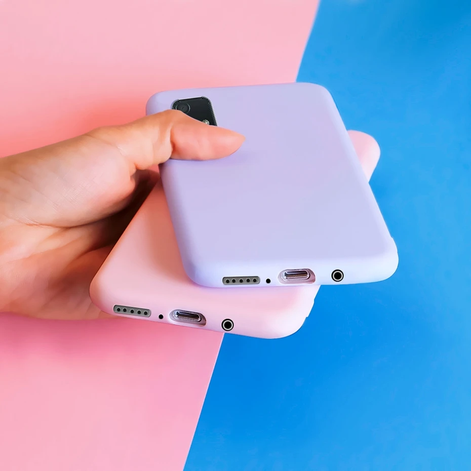 Чехол для телефона Samsung galaxy A70 A71 A50 A50S A51 A40 A30 A30S A20 A20S A20e A10S A10 A01 мягкий матовый