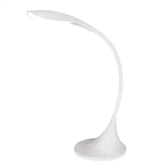 Светодиод. настольная лампа DAMBERA 94674 1х4 5W (LED) H375 пластик белый сенсор. выкл. | Лампы