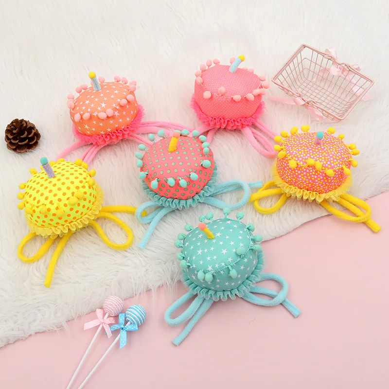 Украшение в виде свечи 1 шт. шапочка торта на день рождения головной убор с