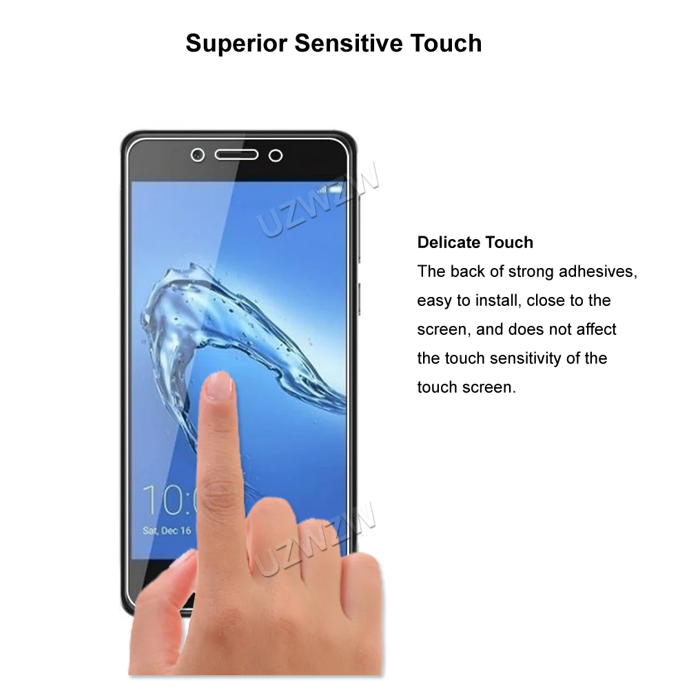 Для Honor 6C Premium 2.5D Закаленное стекло Защита для экрана Защитная пленка HD Прозрачная