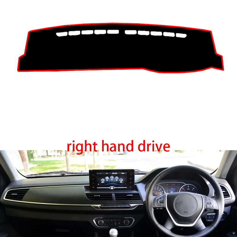 

Car Dashboard Cover Mat for the great wall wingle7 2018 Right Hand Drive Dashmat Pad Dash Mat Covers Dashboard Accessories
