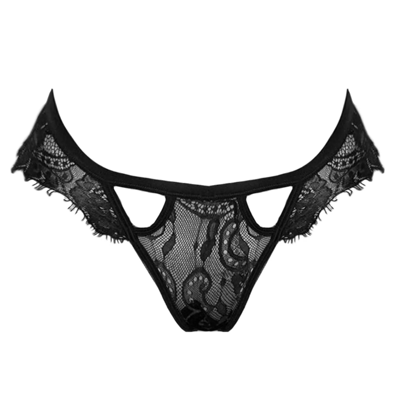 

2021 Womens Sexy Black Lace Wireless Bra Lingerie Sleepwear temptation Pajamas Underwear S-3XL conjunto sexy Skin-friendly