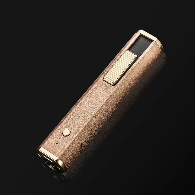 

Metal encendedor electrico USB Rechargeable Tungsten Turbo Cigarette Lighter With Flashlight Dropship Suppliers