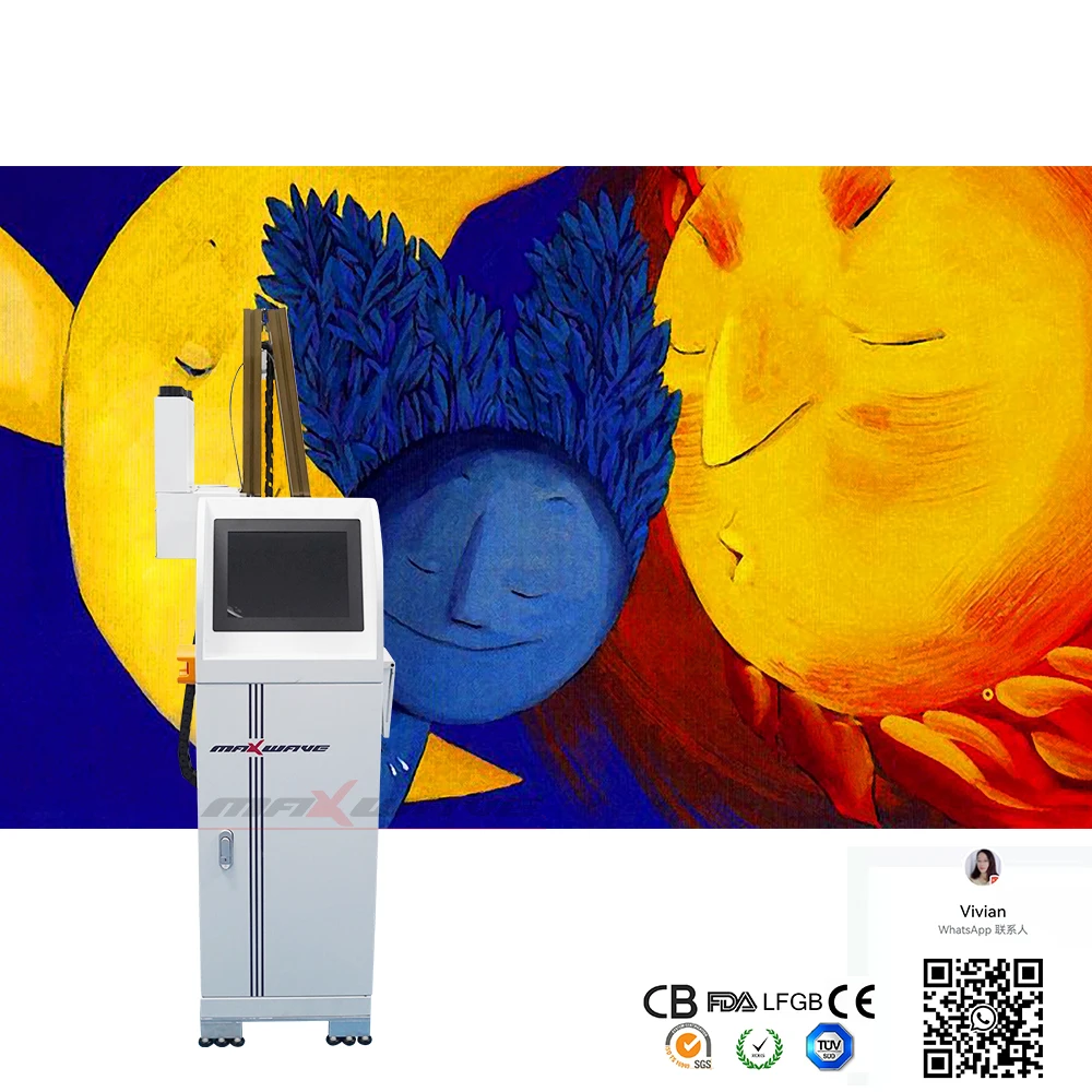 7-дюймовый ЖК-дисплей дерево ПВХ металл стекло 3D цифровой струйный УФ-Принтер