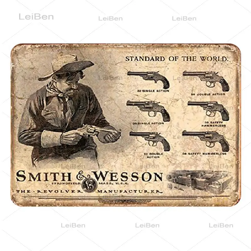 

Pistol Machine Gun Metal Sign Vintage Metal Plaque Retro Art Poster Bar Garage Wild Camping Decorative Metal Plate Tin Painting