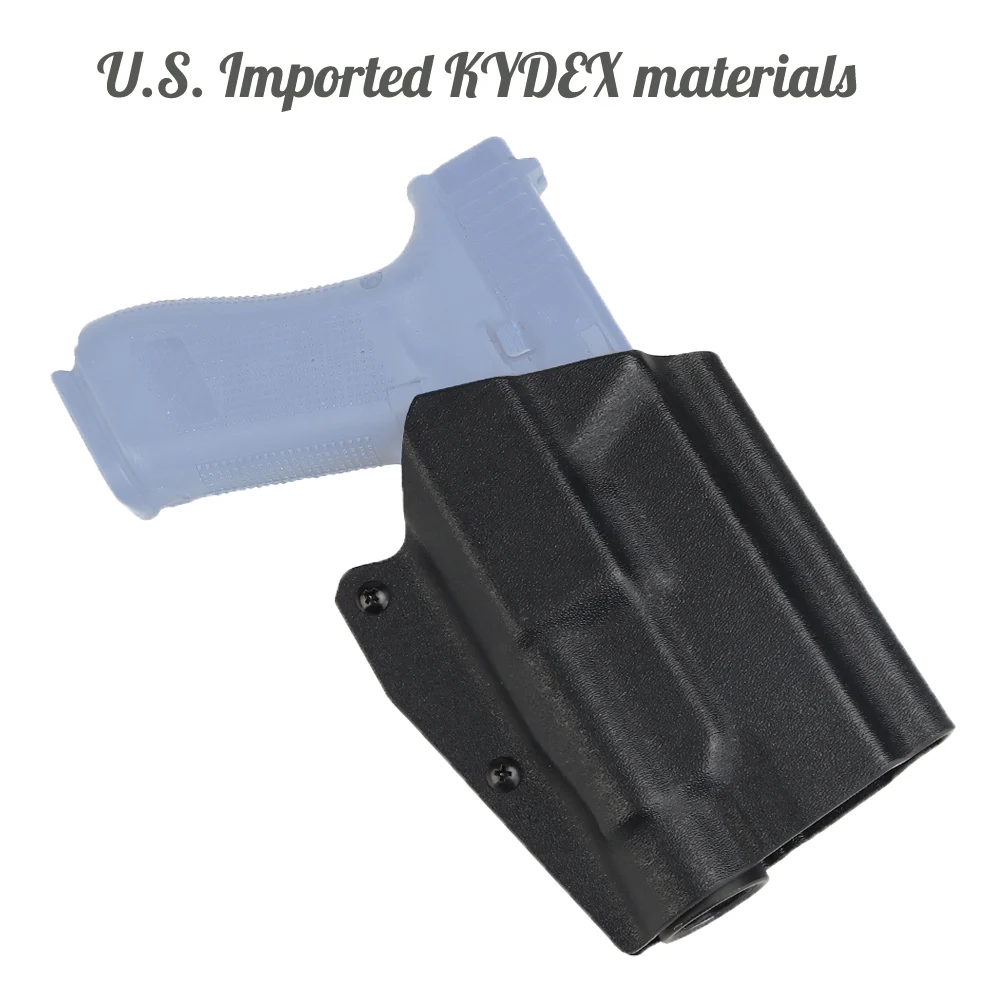

Тактическая кобура KYDEX для пистолета, подходит для GLOCK 9/40 17-длина (GLOCK 17/19/19X/45)