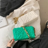 luxury flap women bag pu leather shoulder bag chain tote bag 2021 womens baguette crossbaby bags fashion designer handbag bags