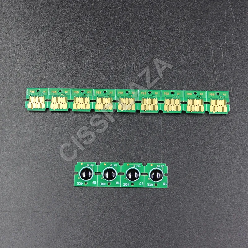 CISSPLAZA 10 шт. T6714 отработанных чип совместимый для сотрудников Pro WF-C8690D3TWFC WF-C8610DWF