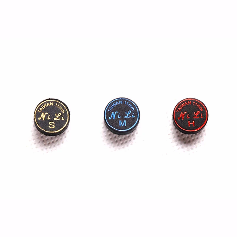 Наконечники для кия 1/3 шт. диаметр 11 мм 14 снукера биллиарда 6/10 слоев выпечки