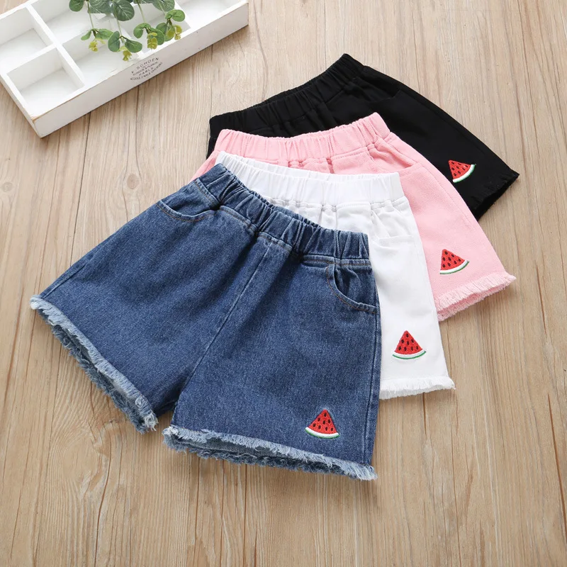 

Girls' denim shorts children's hot pants children's summer new style pants