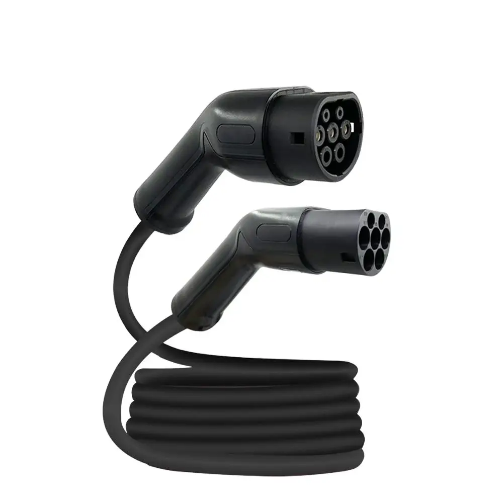 22kW 32a Three Phase EV Cable with Type 2 IEC62196-2 Plug 5 Meter Cord for Electric Vehicle Car Charging Station | Автомобили и