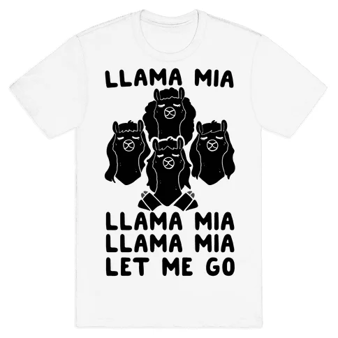 Мужская футболка с принтом Let Me Go | одежда