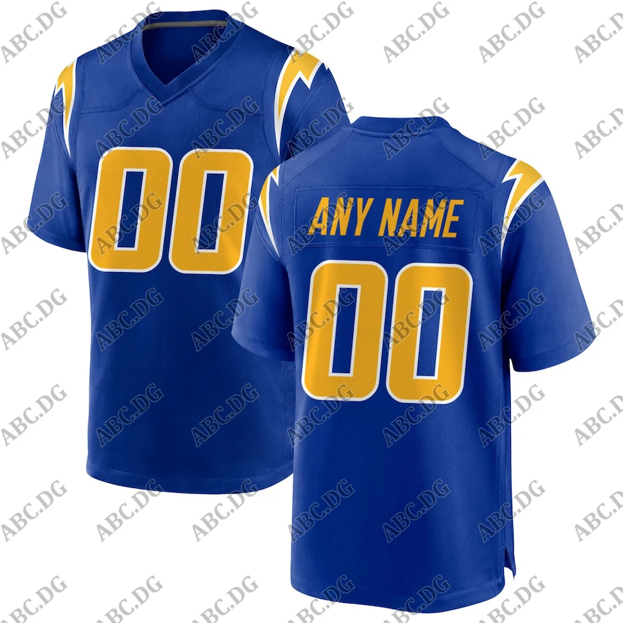 

Customized Stitch Jersey Men Women Kid Youth Los Angeles Royal Alternate Custom Game Jersey Any Name Any Number