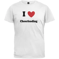 old glory i heart cheerleading t shirt