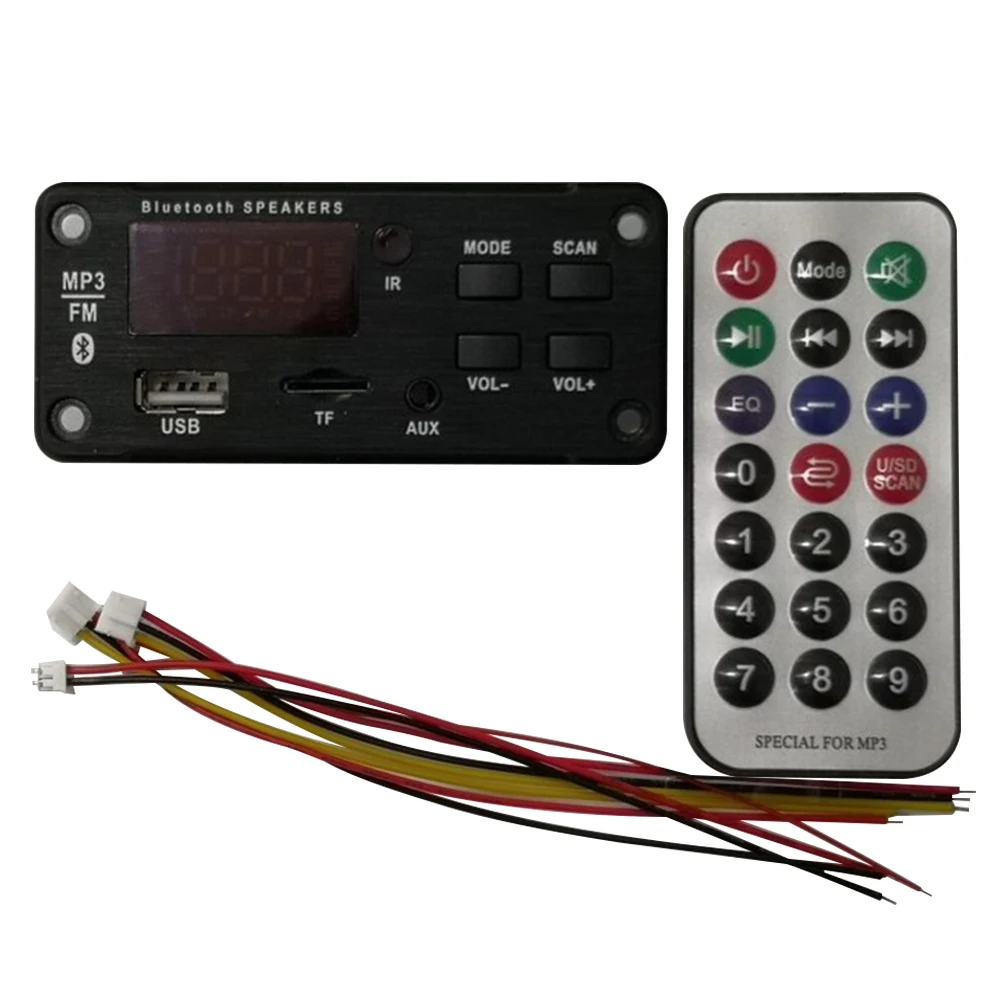 Пульт дистанционного управления MP3 декодер плата автомобиля аудио цифровой